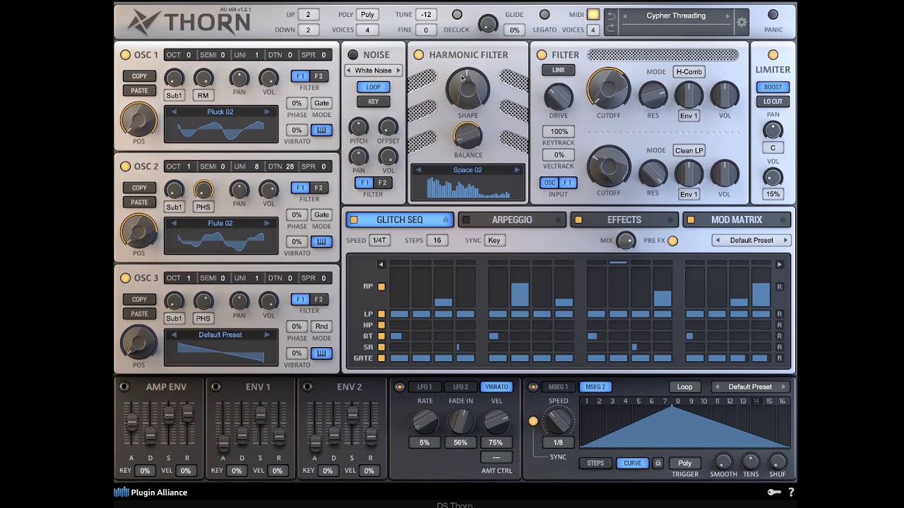 1 hour sound design w/ Thorn