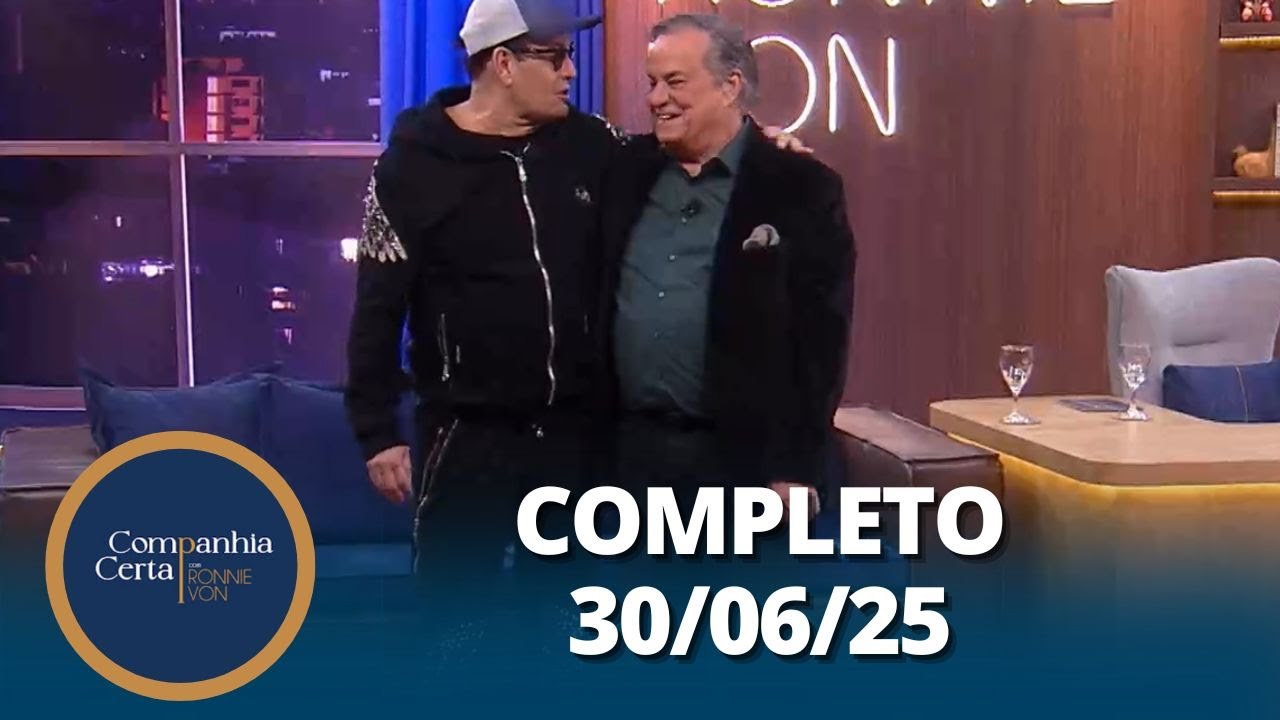 Companhia Certa: Sérgio Mallandro - Parte 1 (30/06/2025) | Completo