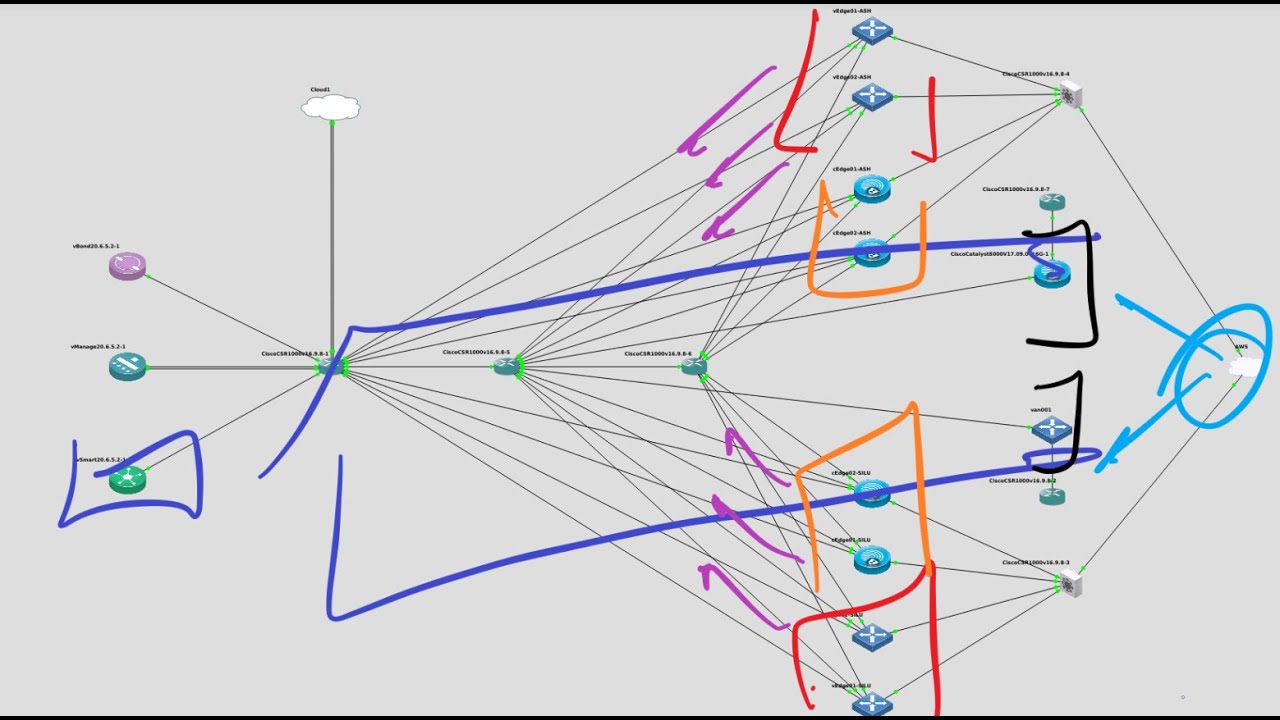 Cisco SD-WAN - OMP Control Policy IN/OUT (Spanish)
