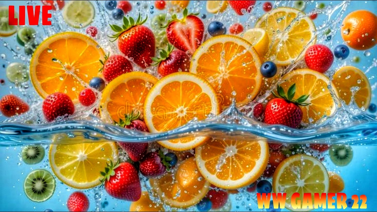 Perfect Slices Playing Game - Fruit Cutting Game | Live Streem #perfectslice Android Gameplay 02