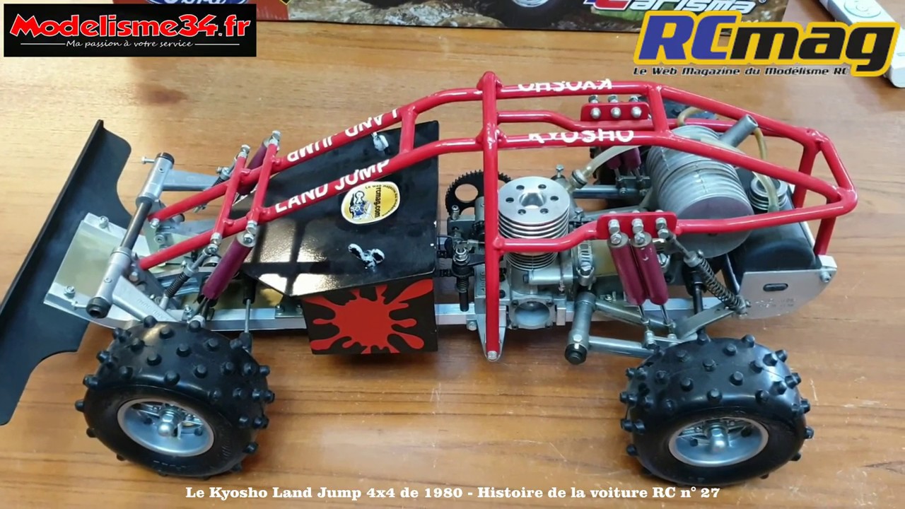 1980 ! Le Land Jump premier 4x4 de grande diffusion par Kyosho - Histoire de la voiture RC n° 27