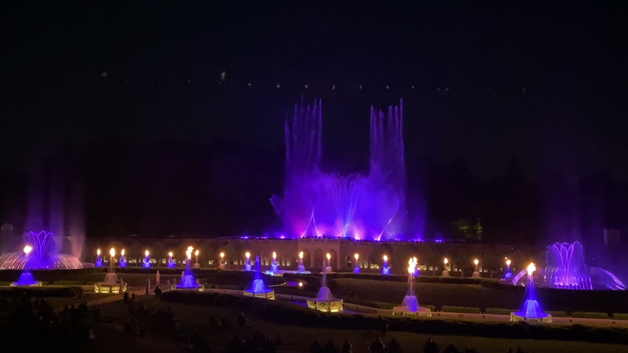 Longwood Gardens Illuminated Fountain Show