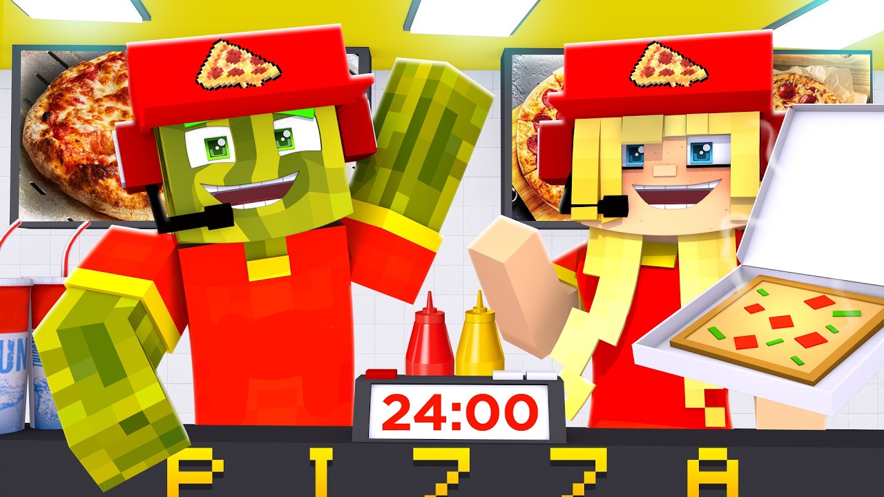 24 STUNDEN ARBEITEN in der PIZZERIA?! (Neues Projekt)