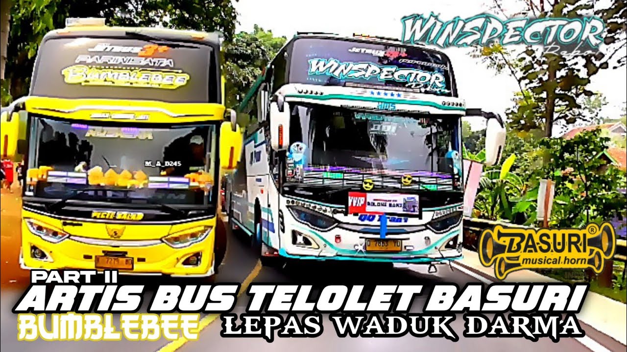 BUS TELOLET BASURI || ARTIS BUS BUMBLEBEE X WINSPECTOR JADI INGAT BASURI BUS TUNGGAL JAYA MOONEYES