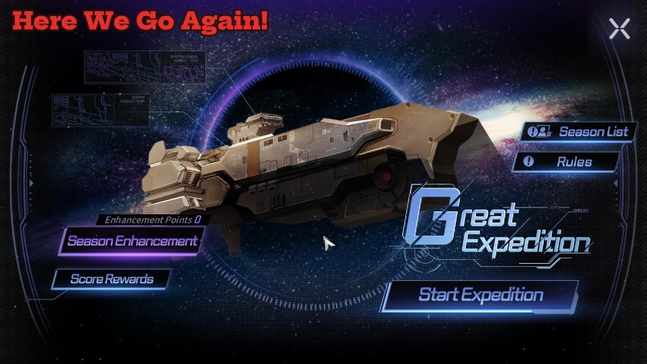 New Changes to the Great Expedition ? Part 1