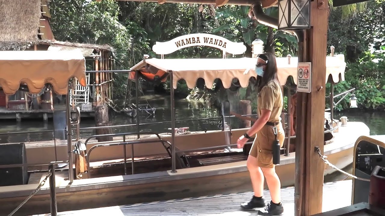Goodbye To Jungle Cruise Trader Sam - Disney World Removed Him / People Mover Testing & Train Update