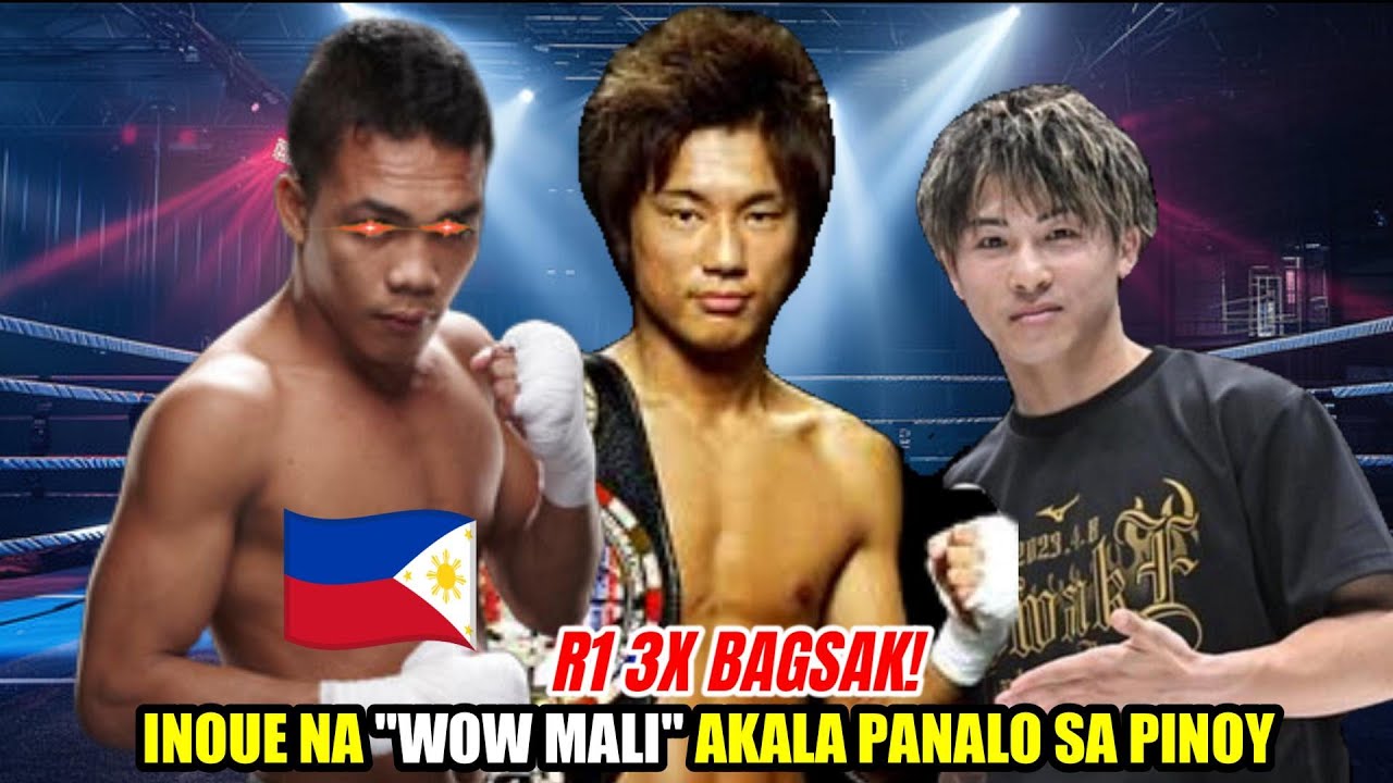 1ST ROUND 3X BAGSAK NA! INOUE 