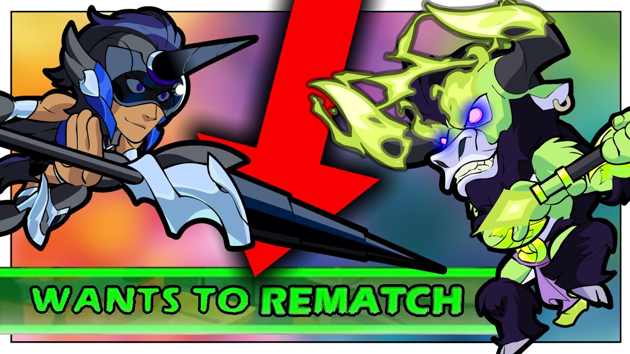 When they demand a REMATCH 😡😤🤣 • Brawlhalla 1v1 Gameplay