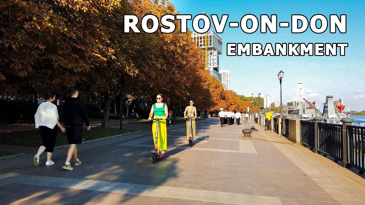 ⁴ᴷ⁶⁰ Ростов-на-Дону: Набережная