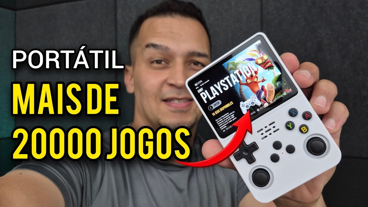 R36S Console Portátil: Vale a Pena? Testei Jogos Clássicos  