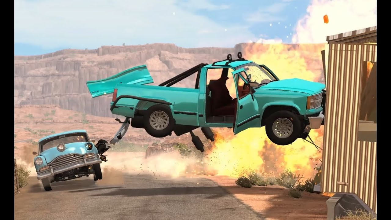 BeamNG Drive EXTREME CRASHES #37