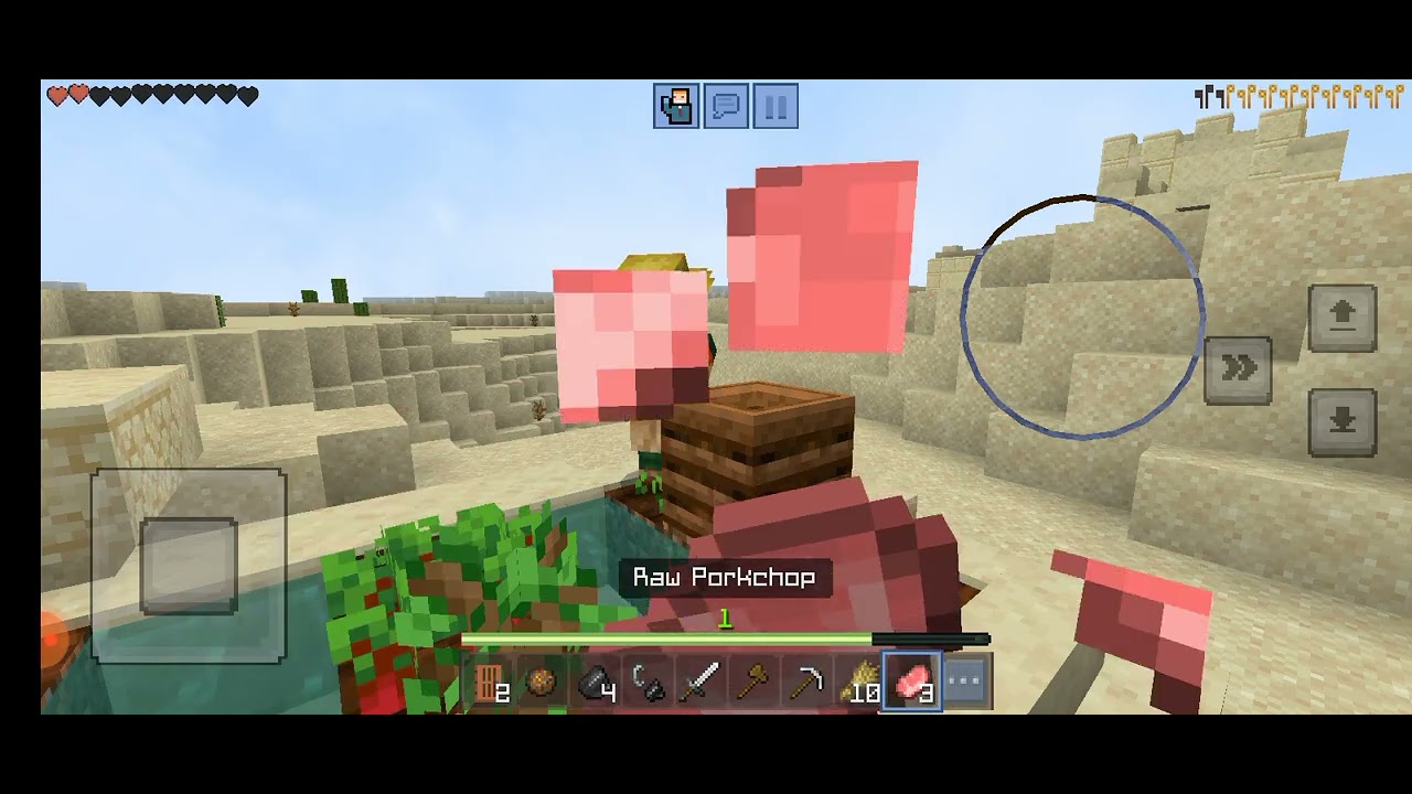 I have a nether portal. Caft man part 3