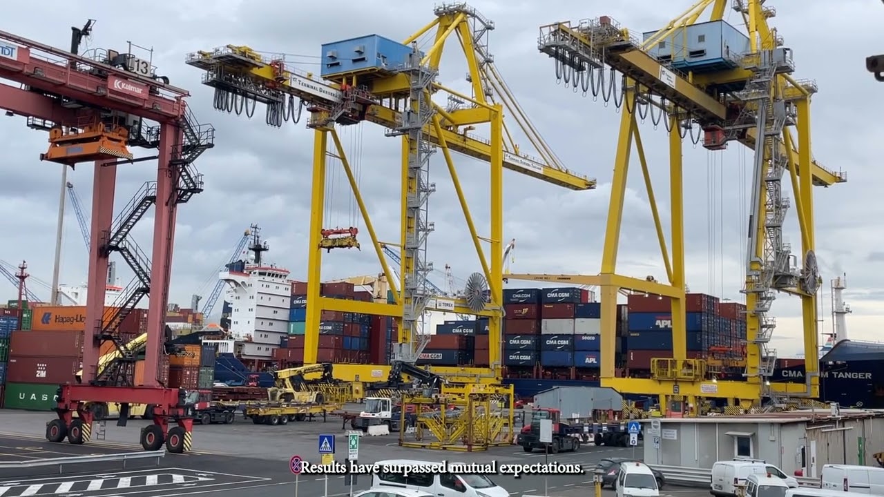 Orbita Ports Project - STS Crane Automation at Terminal Darsena Toscana Livorno (Italy)