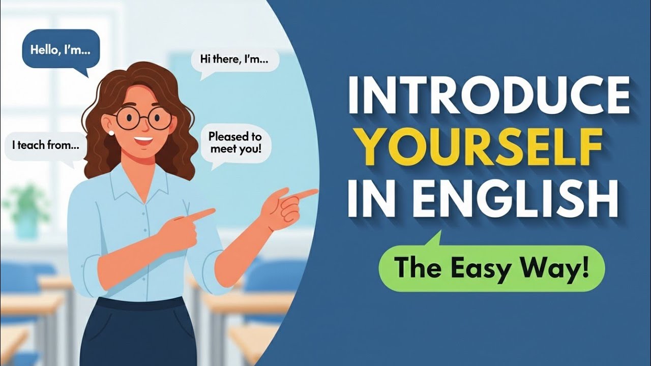 Learn How to Talk About Yourself in English | English for Beginners