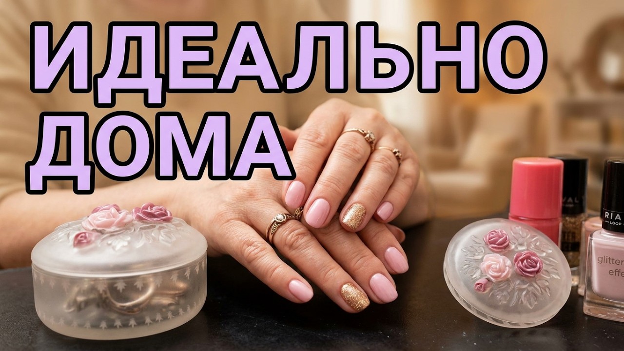 Делаем маникюр💛 маникюрный набор,лаки и тд