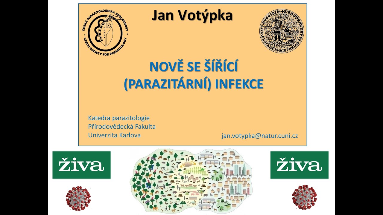Pokroky v biologii 2024 (4.2) Jan Votýpka: Nově se šířící parazitární infekce (PřF UK 24.2.2024)