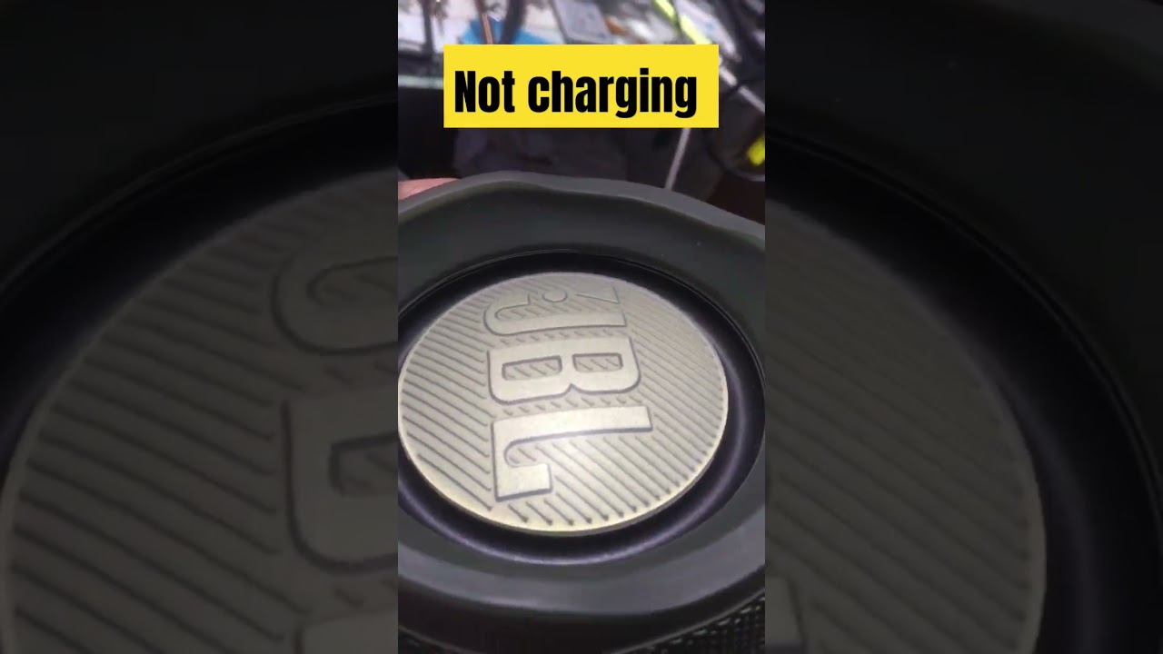 JBL speaker not charging issue #jbl #charging