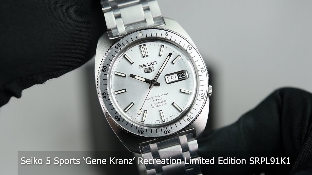 Seiko 5 Sports &lsquo;Gene Kranz&rsquo; Recreation Limited Edition SRPL91K1