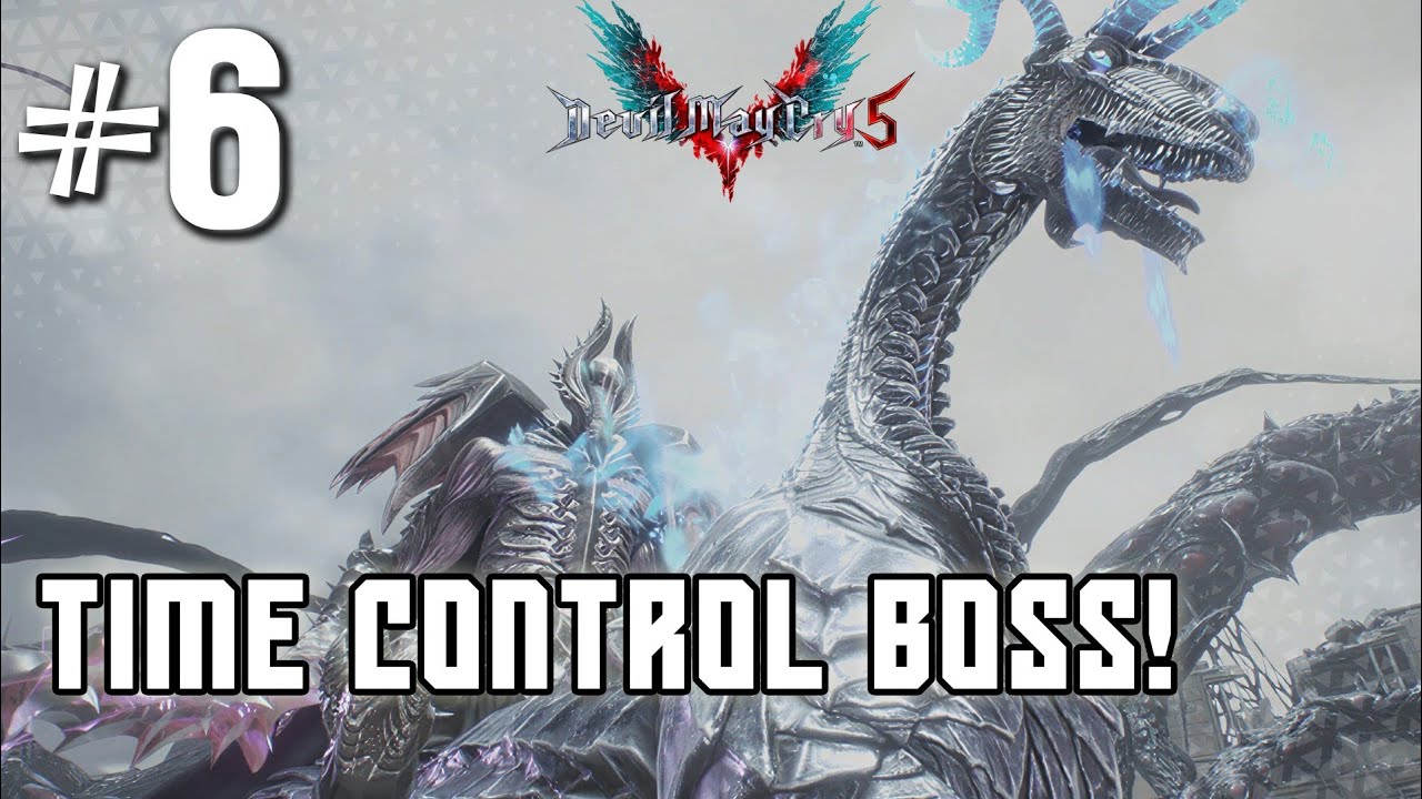 V vs Elder Geryon Knight | DMC5 Mission 5 (Gameplay)