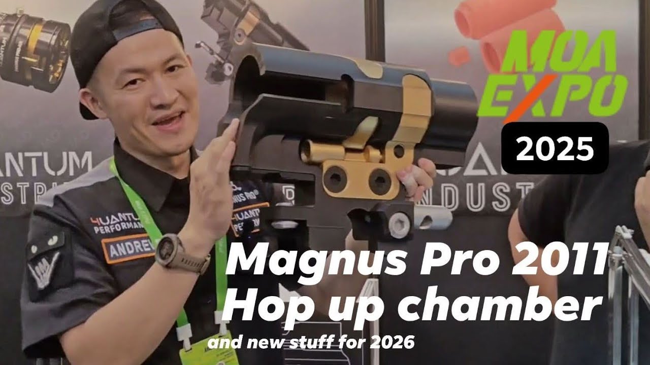 4UANTUM INDUSTRIES at MOA Expo 2025 | Magnus Pro 2011 Hi-Capa Hop Up Chamber FIRST LOOK