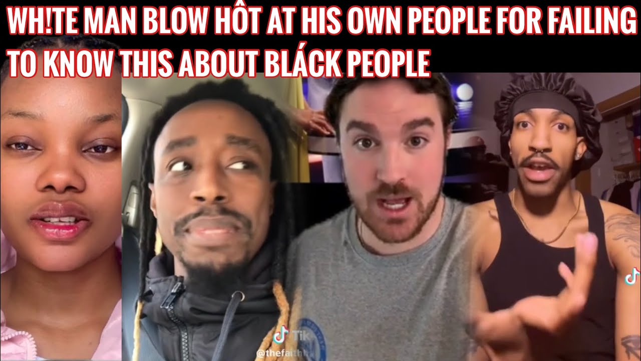 WH!TE MAN CÁLLED OUT IS OWN PEOPLE AFTER WH!TE CONTESTANTS WERE DOING THIS TO BLÂCK PEOPLE ON A SHOW