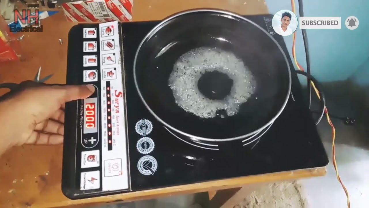 Surya Spark & blaze induction cooker Repairing II induction cooker Repairing kaise kare,