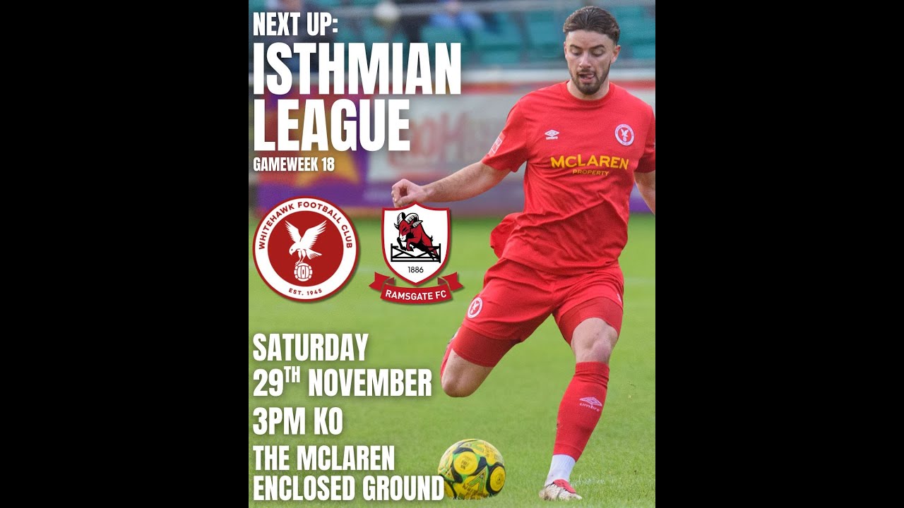 Highlights | Whitehawk FC v Ramsgate, Saturday,  29/11/2025
