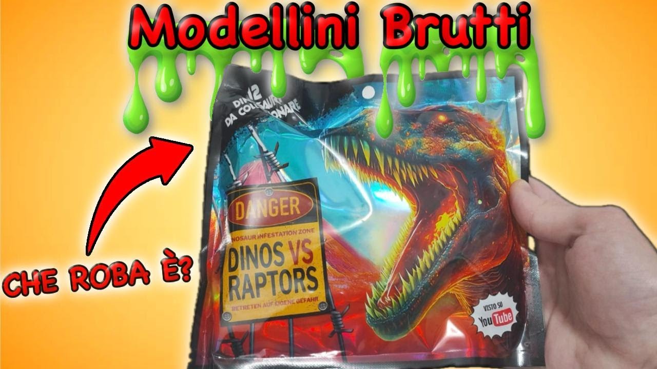 MODELLINI BRUTTI |Dinos vs Raptors| (sono rimasto senza parole...)