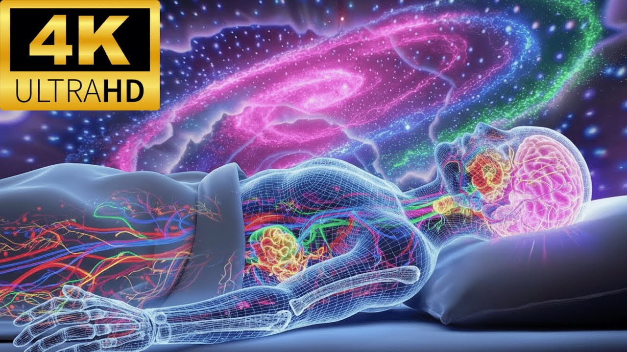 432Hz + 528Hz + 741Hz | The DEEPEST healing sleep: Rejuvenates the entire body, reduces stress.