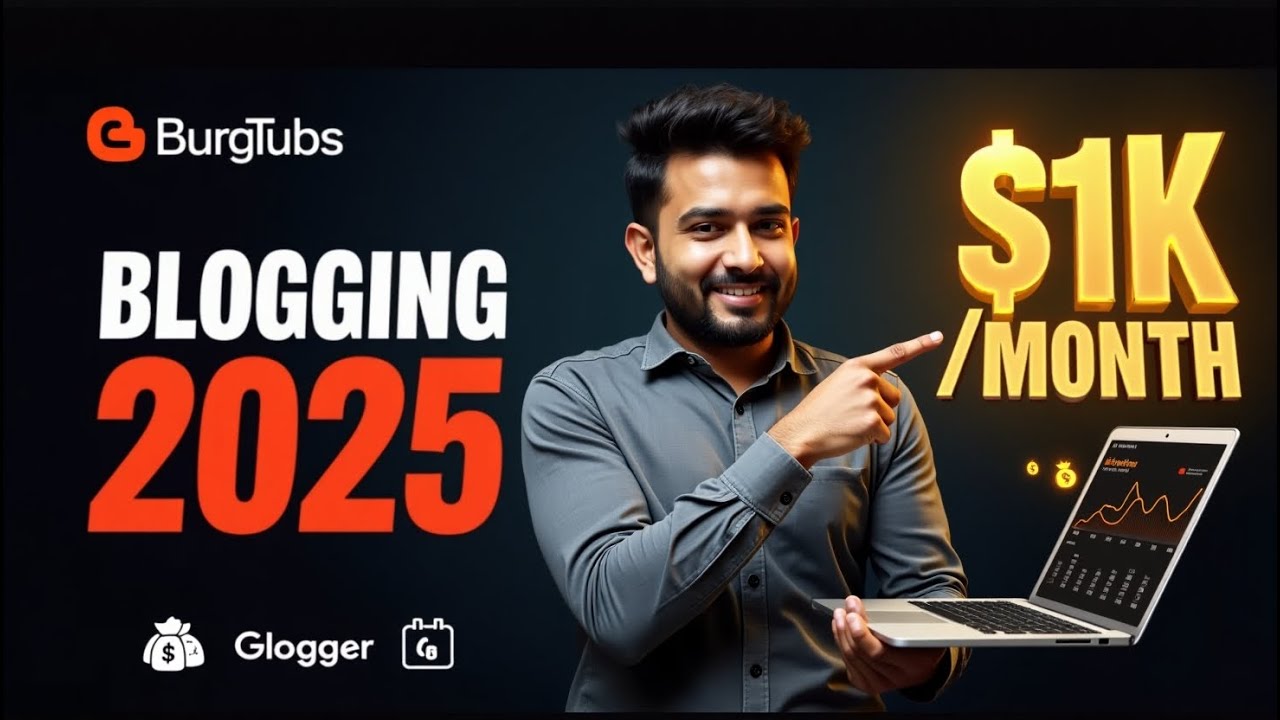 Earn $1K/Month Blogging on Blogger – No Coding Needed!