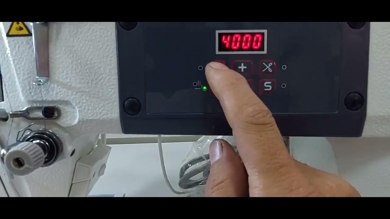 Reta Sinjer 114G DD como manusear o painel e configurar o ponto de segmento.