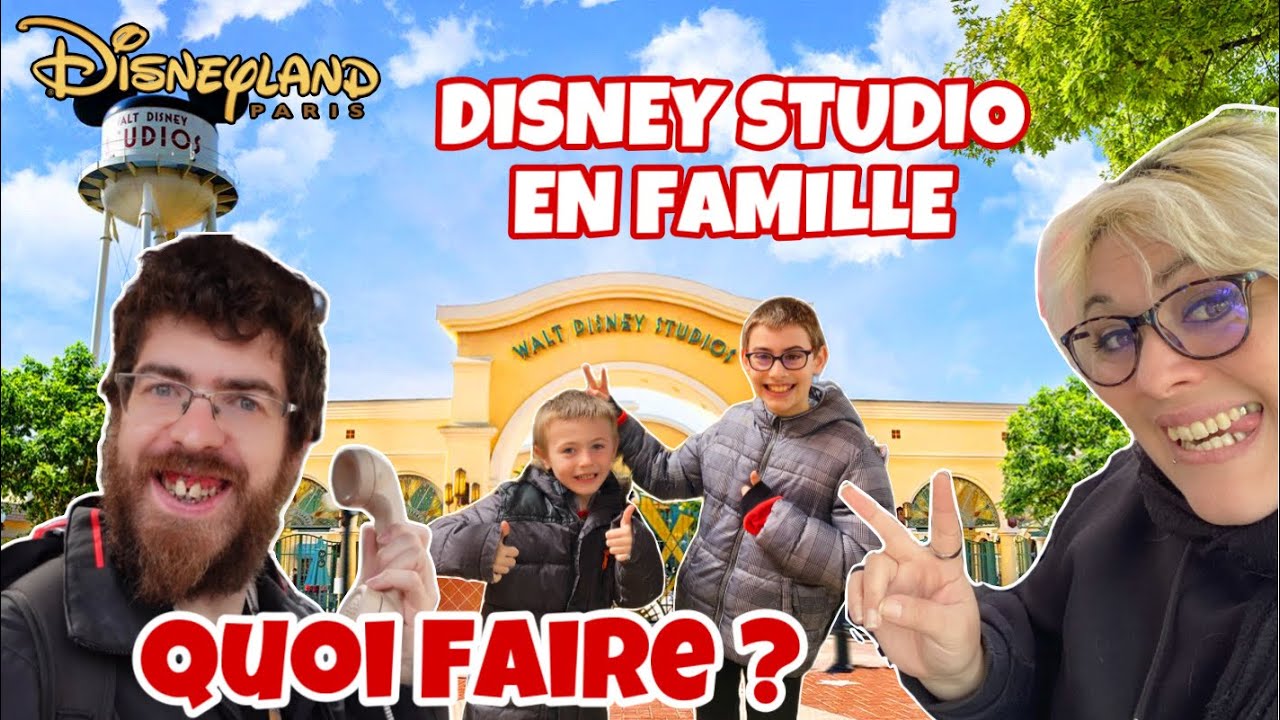 LES  ATTRACTIONS DE WALT DISNEY STUDIOS (Disneyland Paris) 2023. 100% ATTRACTION EN FAMILLE.