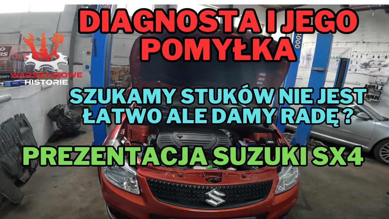 suzuki sx4 co tak stuka szukam przyczyny już nie mam siły