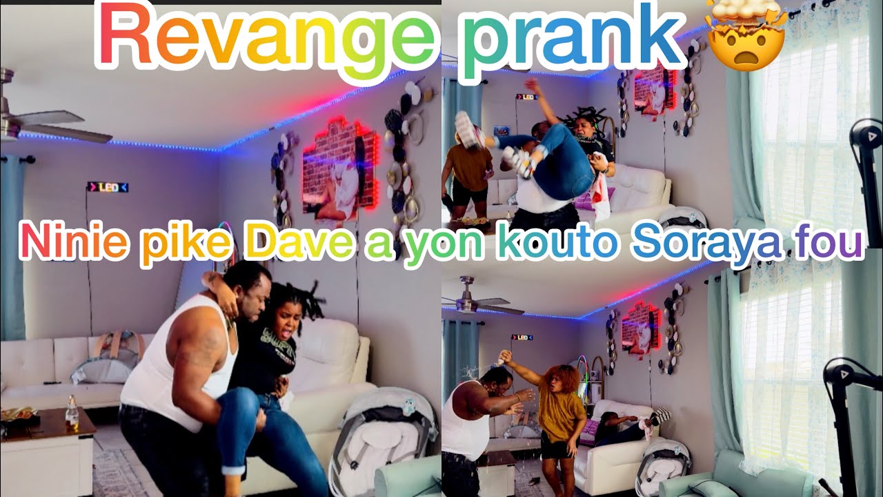 Deblozay pete🤯konplis la pran kout kouto🤯Soraya endispoze🤯Ti bb a pete kriye🤯Ninie cho,revange prank