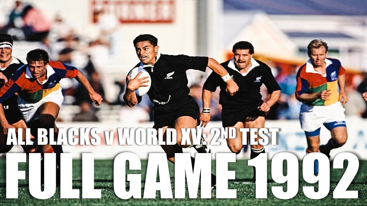 New Zealand v World XV | 1992 Test 2 | Full Game