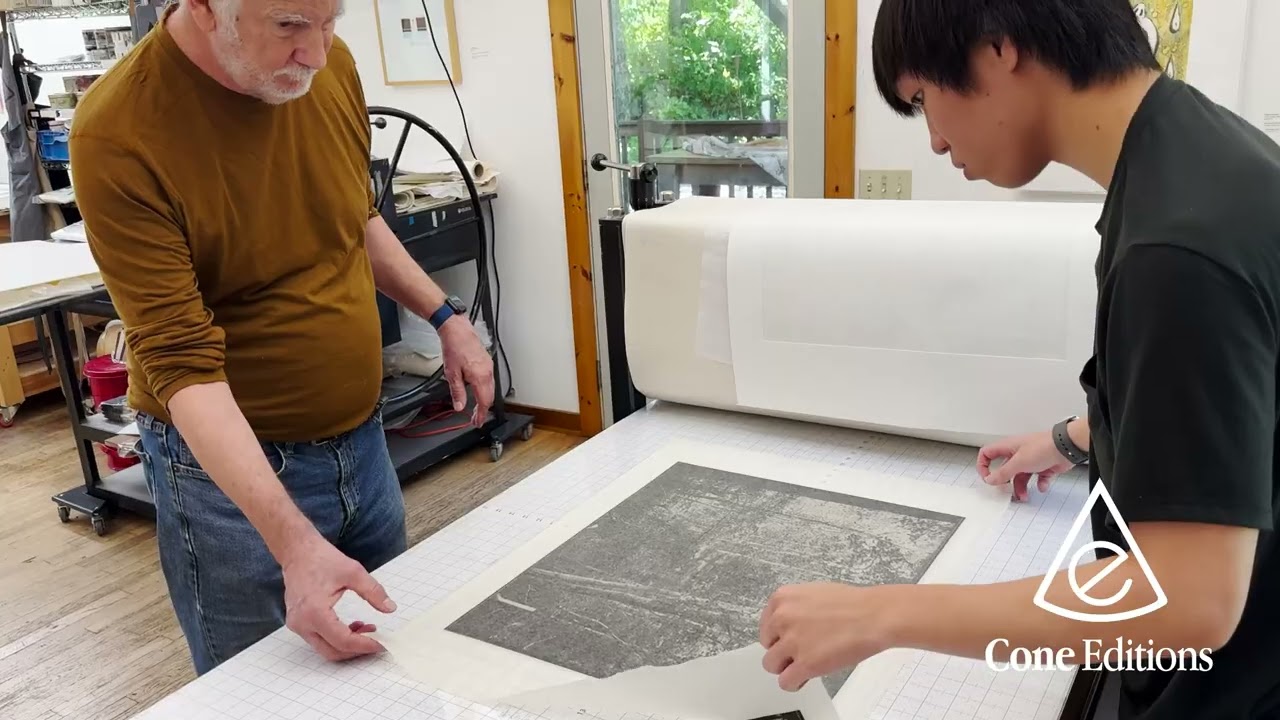 James Sullivan at Cone Editions Press