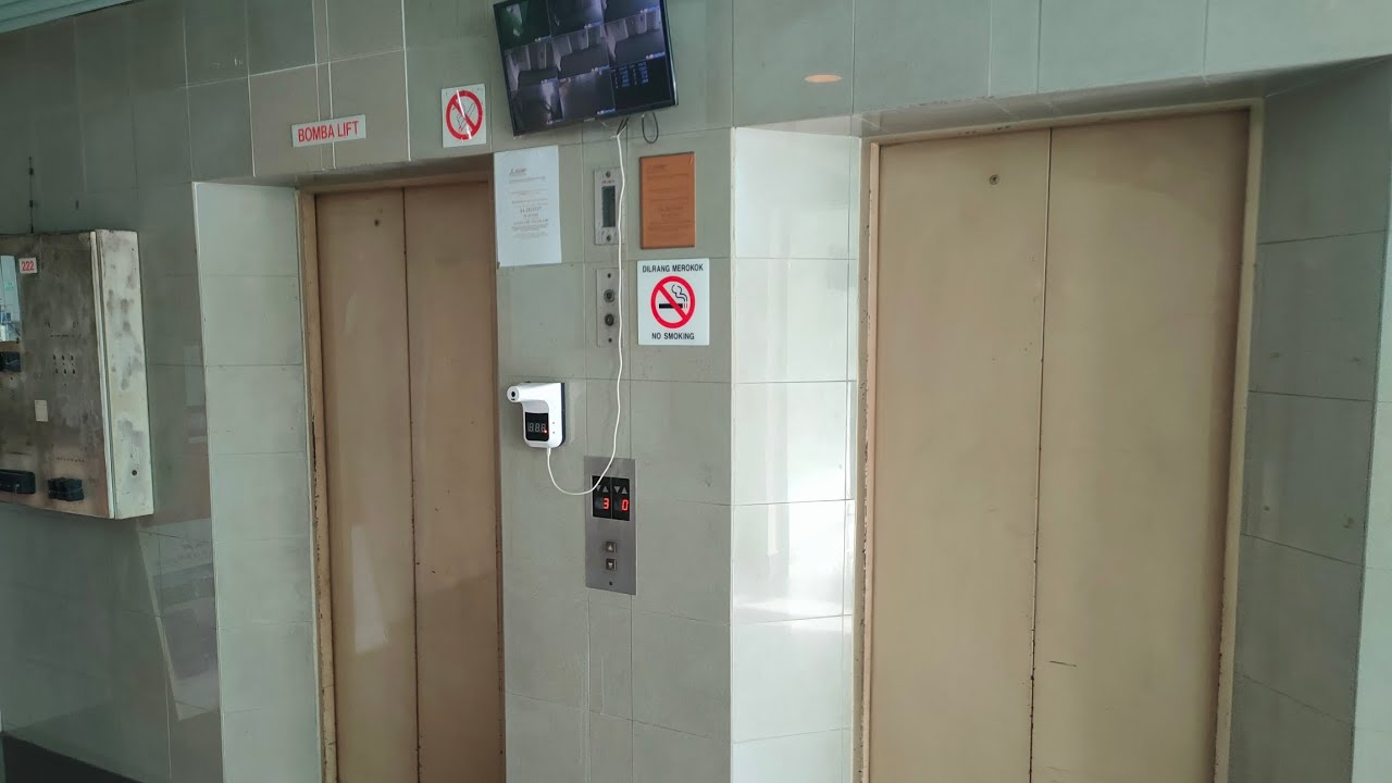 Mitsubishi EP Elevators at Wisma Jelutong, Jelutong, Penang 