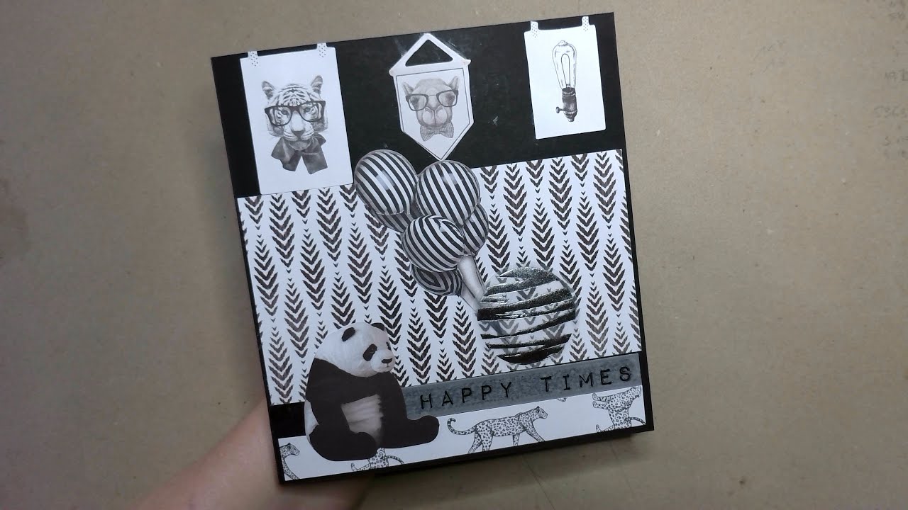 Tuto album en pyramide#facile#simple#action#débutant#plaisir#
