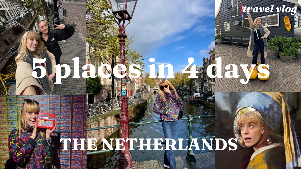 the perfect country for city hopping 🇳🇱| Amsterdam, Utrecht, Delft, The Hague, Zaanse Schans 
