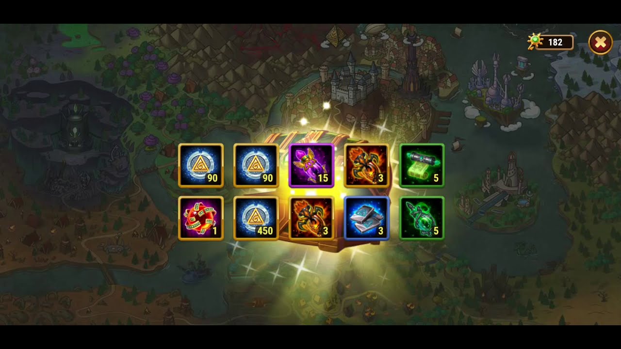 Reaching lvl 6 artifact chest hero wars 500 keys