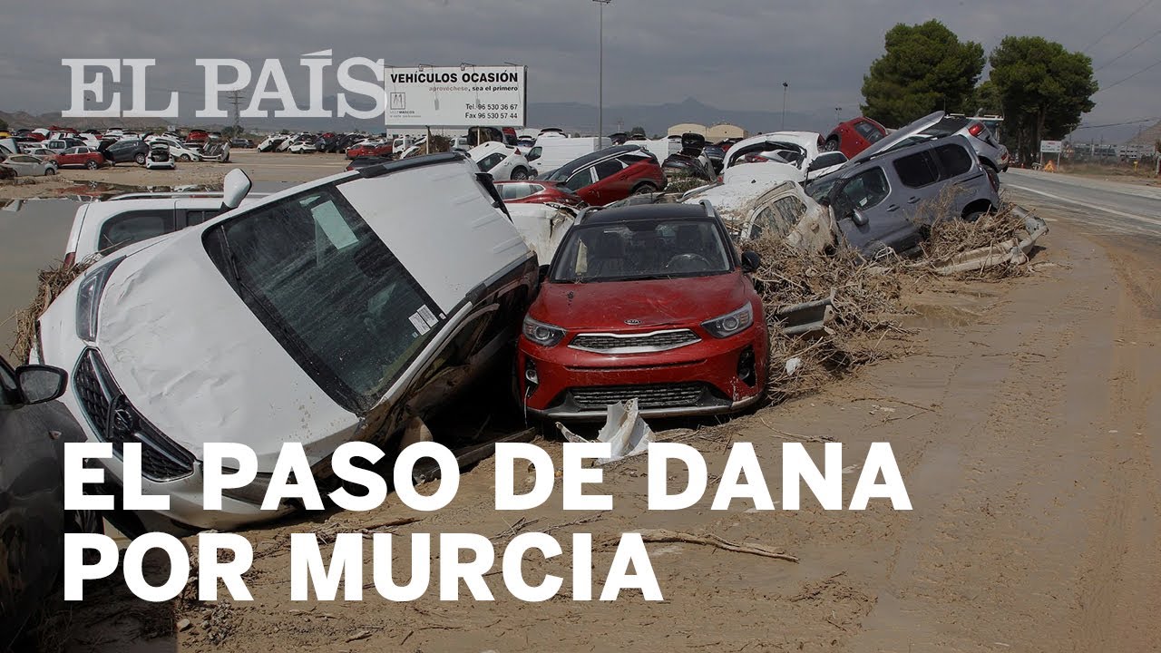 DANA deja miles de daminificados en la región de Murcia