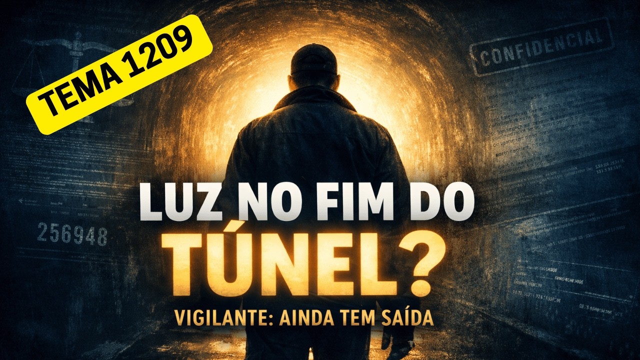 Tema 1209 STF: Aposentadoria especial do vigilante foi NEGADA (6X4) - E AGORA?
