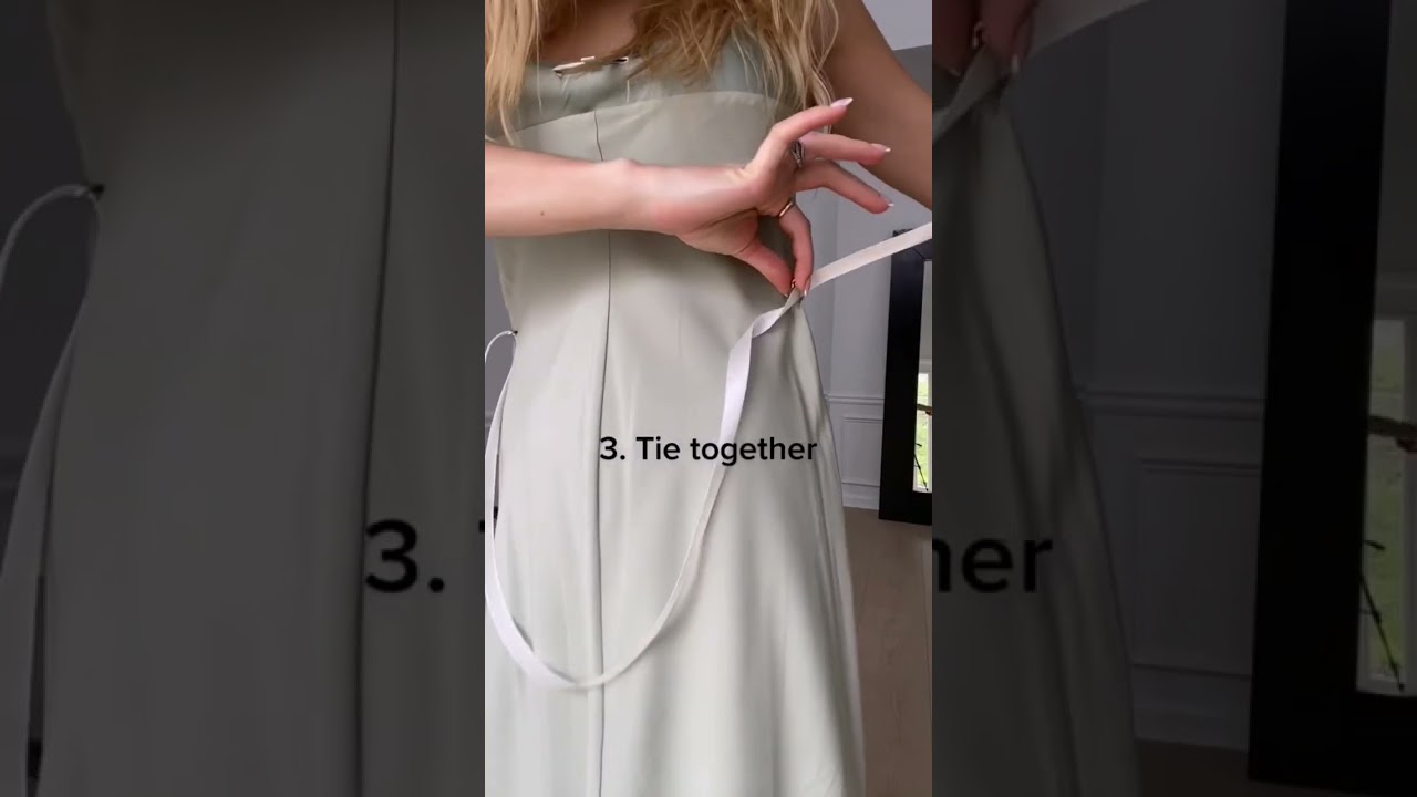 Make your slip dress fit perfectly 👗✨✨