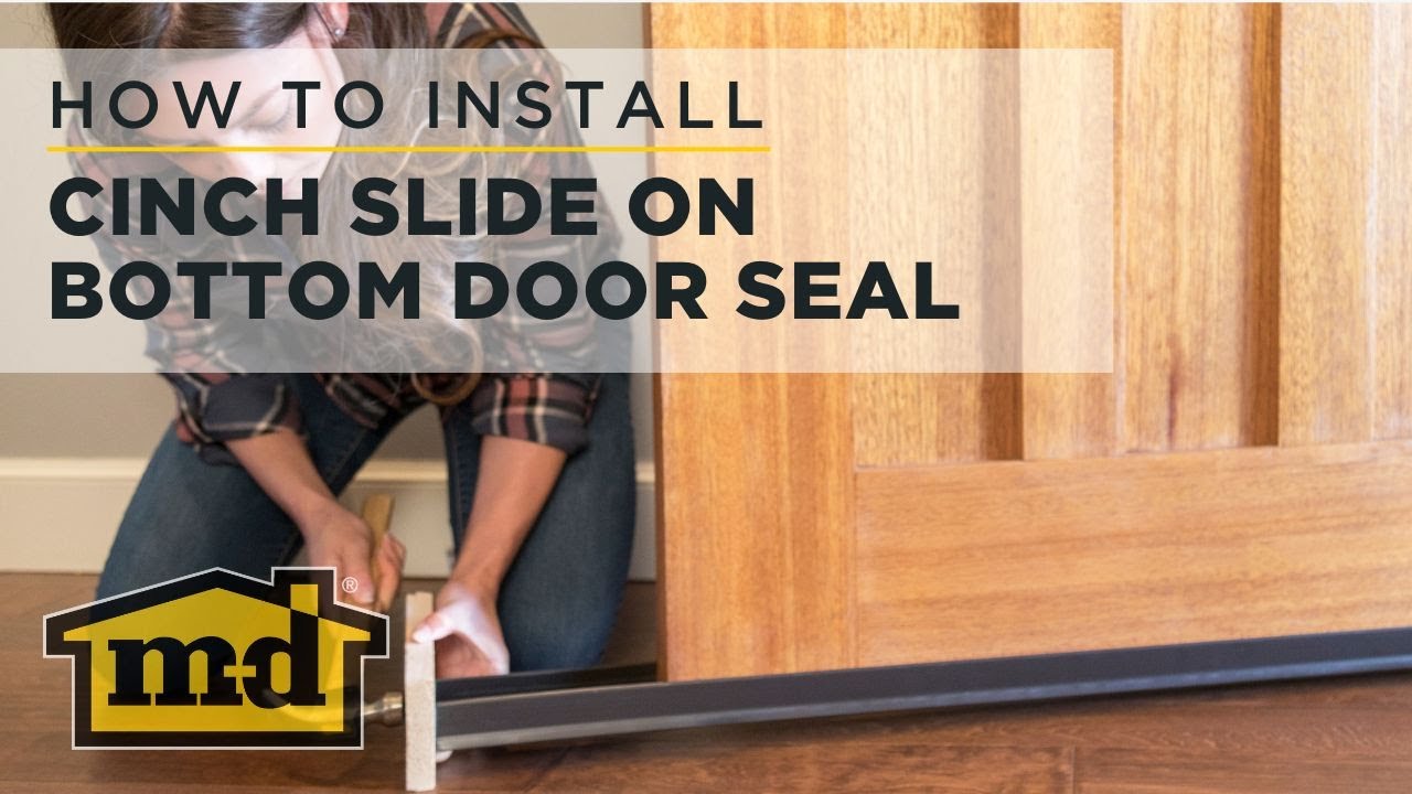 M-D Building Products Cinch&trade; Slide on Bottom Door Seal