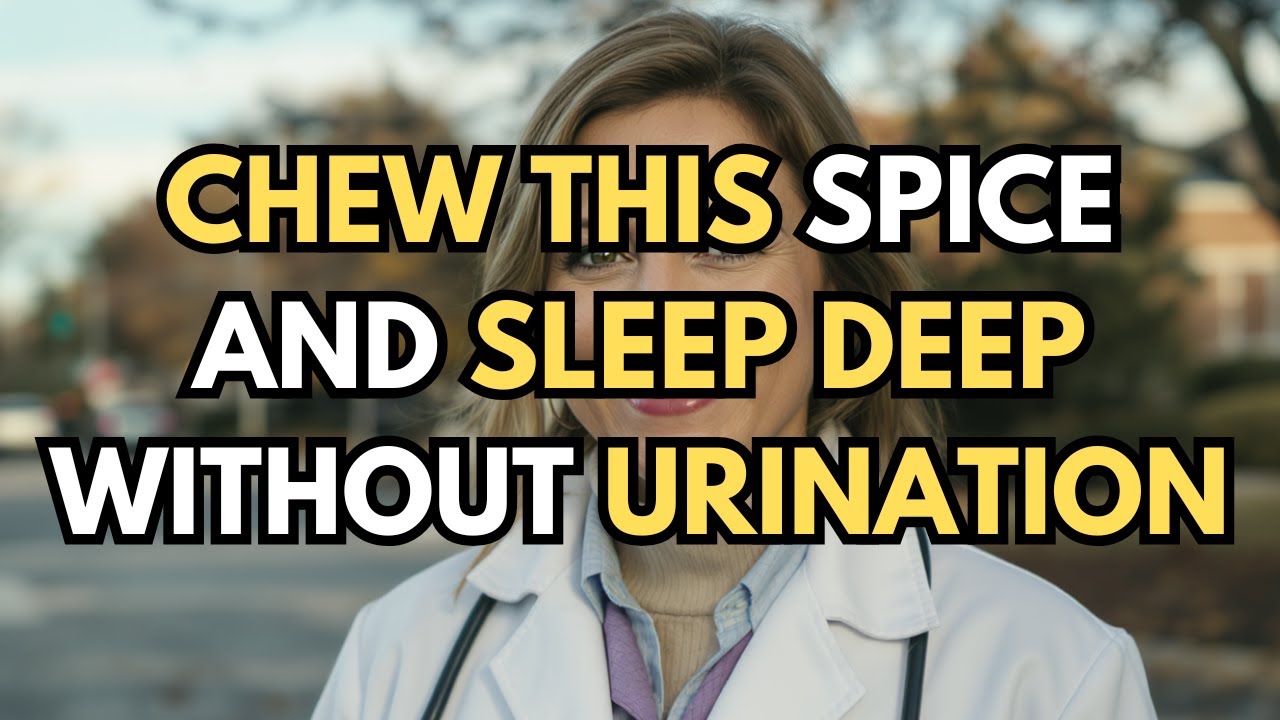 Doctors Are Shocked: Chew This Spice For 60 Seconds And Sleep Deep Without Urination
