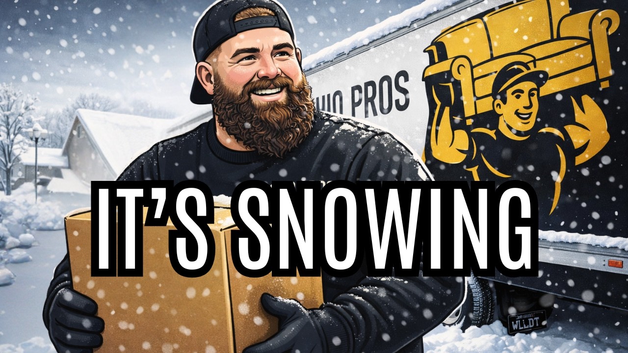 It Started SNOWING?!?