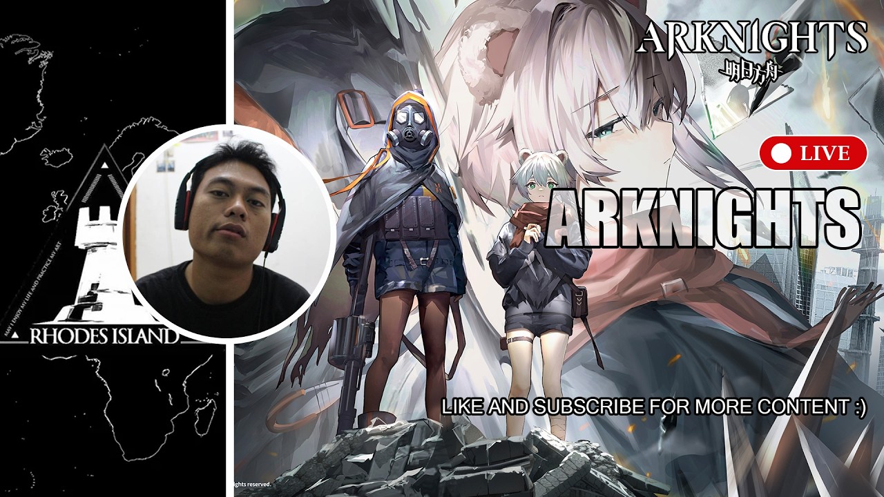 【Arknights】DAY 3 BANTUIN AKUN TEMEN PAKE OPERATOR APA ADANYA 😂