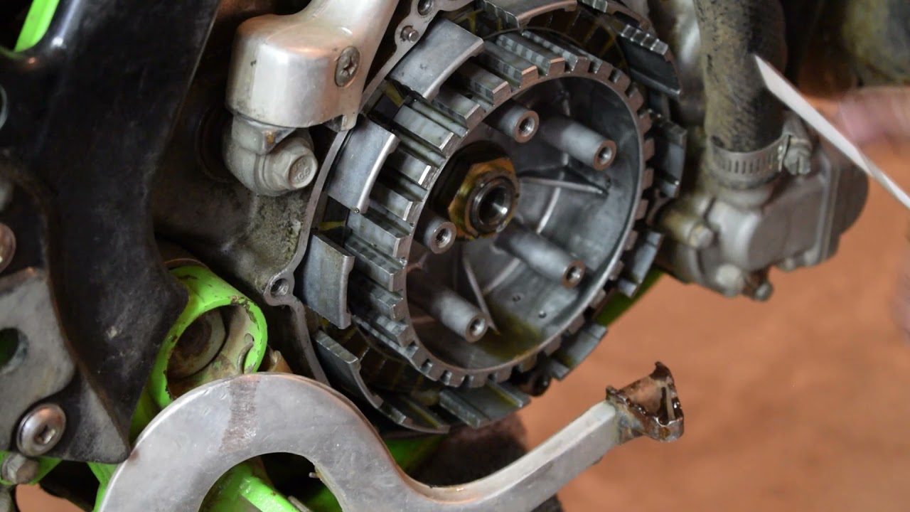 KX 250, Stuck in gear PART 1