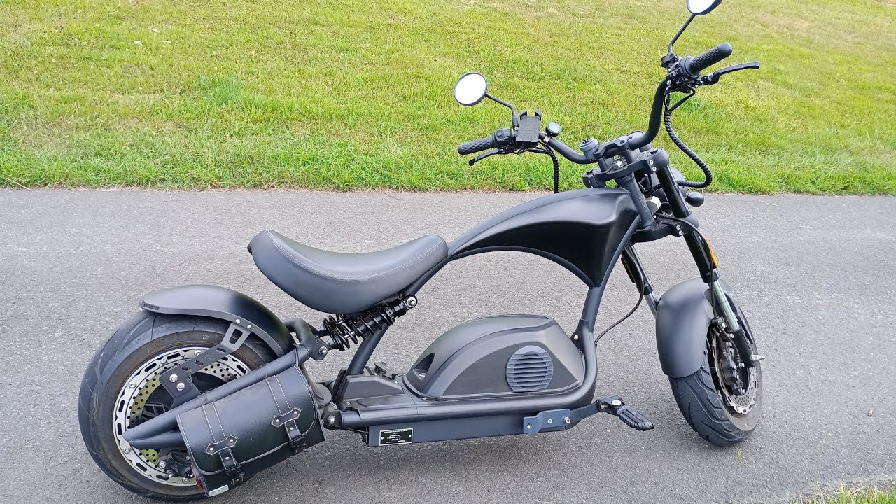 Erfahrungen nach fast 3000km - E-Roller / E-Chopper - Mangosteen M1PS  (Angry Blake / Knight)