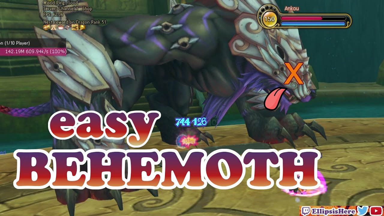 Behemoth Dungeon: 2x Ankou GUIDE - Dragon Crusade [Flyff Pserver]